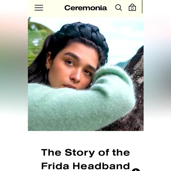 Ceremonia Frida Headband - Picture 1 of 3